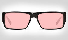 pink tinted lenses