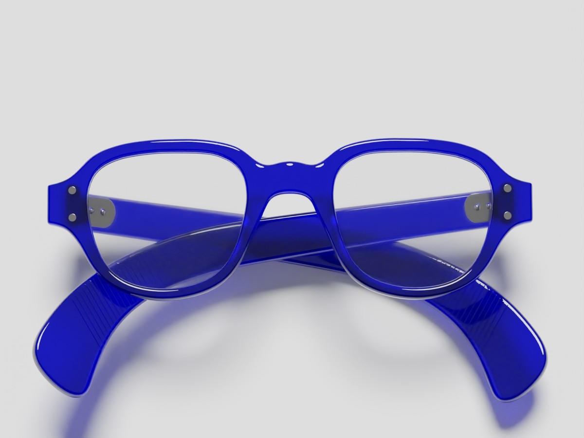 Blue Acetate eyeglasses