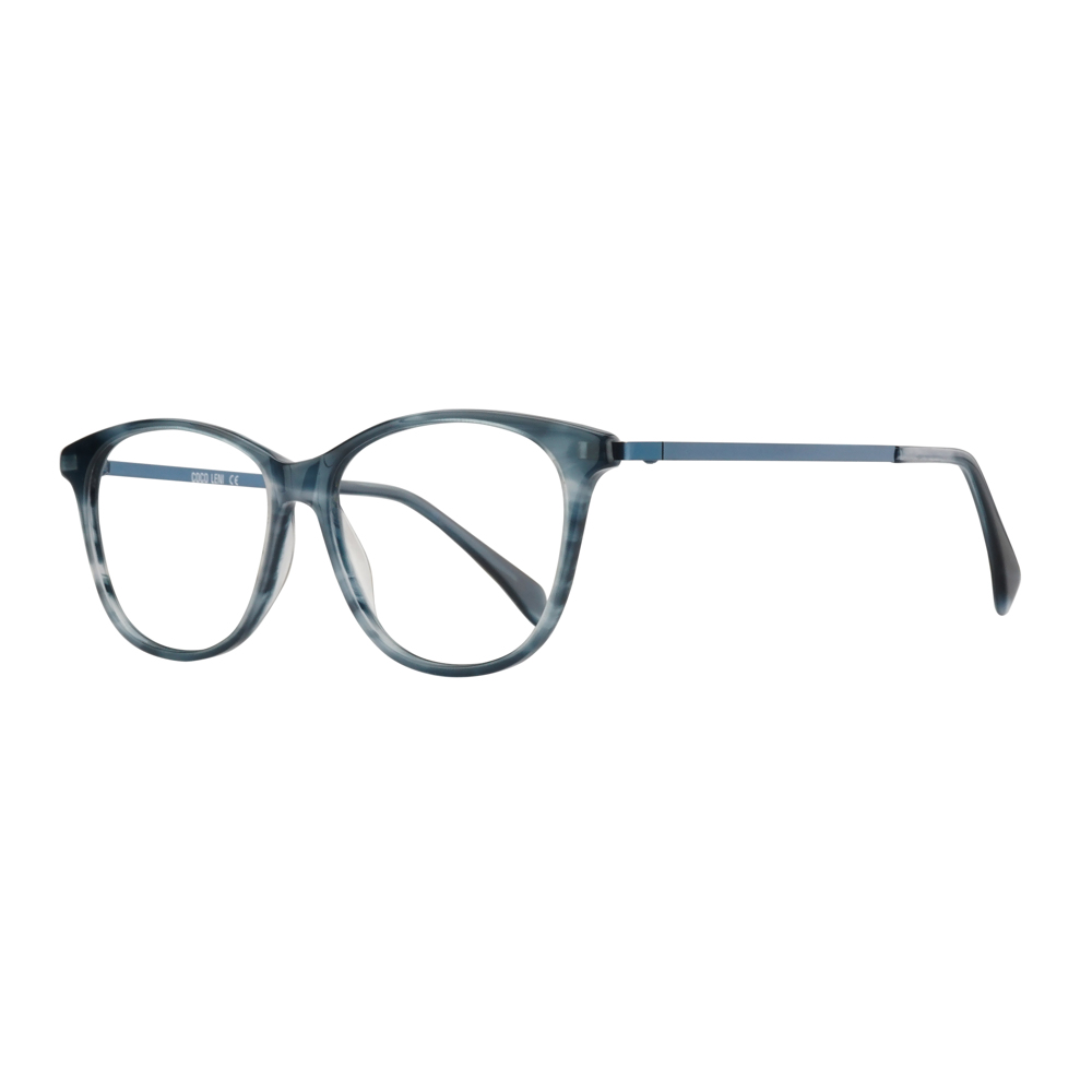 Ascara Blue Black 11809 Eyeglasses $45.00. Wayfarer | Unisex | Metal